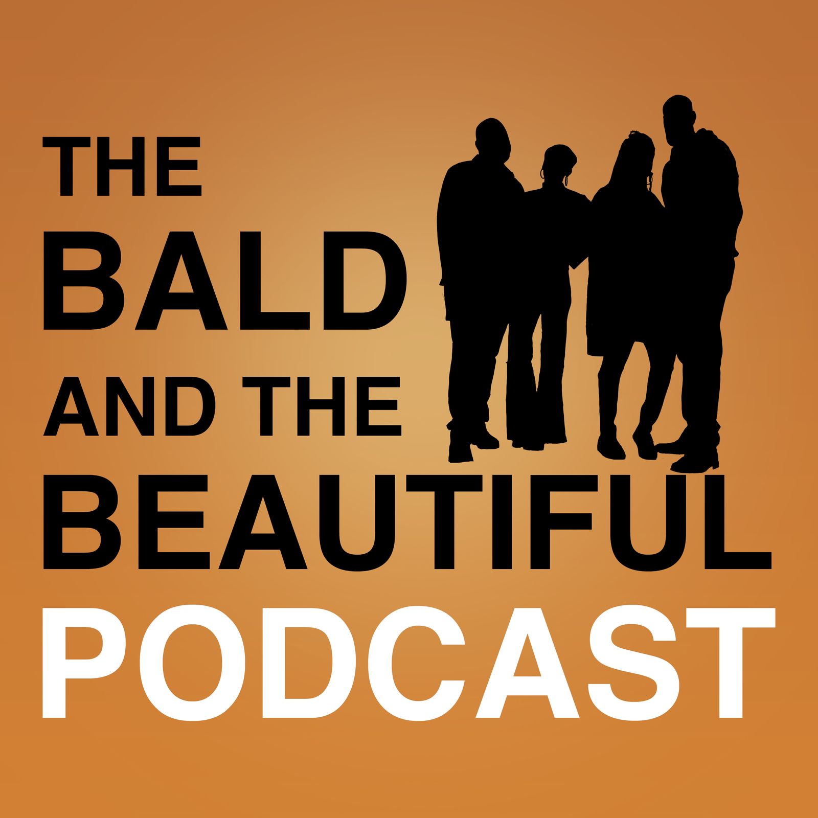 Bald and the beautiful podcast logo